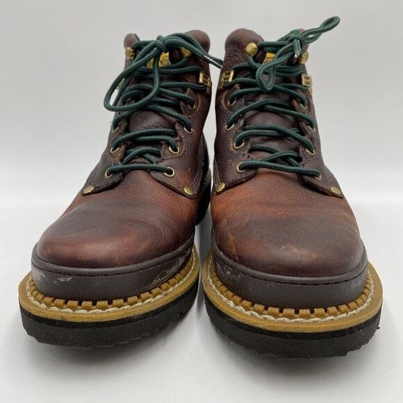 Georgia Giant Boots G6274 6" Brown Men's Size 10M - Picture 2 of 12